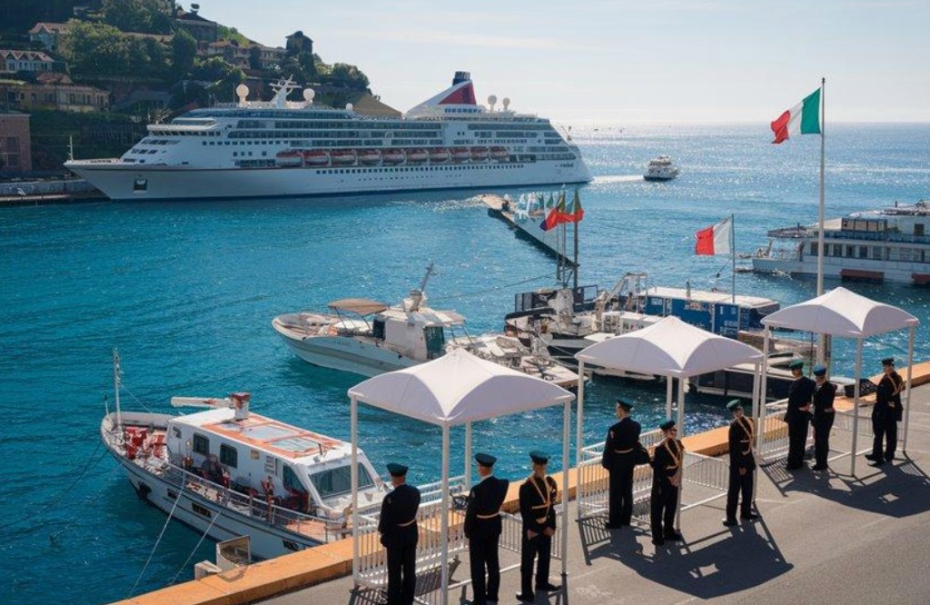 FARMACIA meeting point for Portofino shore excursion guests